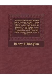 The Sailor's Horn-Book for the Law of Storms