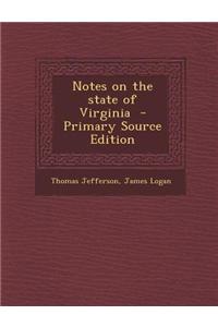 Notes on the State of Virginia