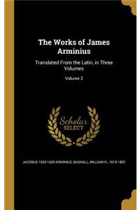 Works of James Arminius