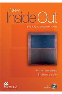 New Inside Out Student Book Pre Intermediate With CD Rom