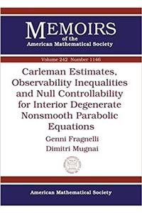 Carleman Estimates, Observability Inequalities and Null Controllability for Interior Degenerate Nonsmooth Parabolic Equations