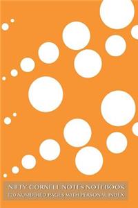 Nifty Cornell Notes Notebook 120 Numbered Pages with Personal Index