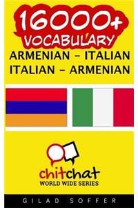 16000+ Armenian - Italian Italian - Armenian Vocabulary