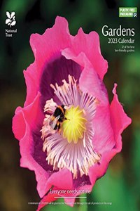 National Trust Gardens Square Wall Calendar 2023