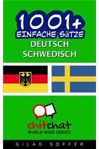 1001+ Einfache Sätze Deutsch - Schwedisch