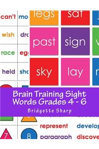 Brain Training Sight Words Grades 4 - 6