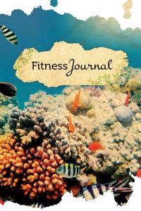 Fitness Journal: 50 Pages, 5.5 X 8.5 Underwater Beauty