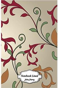 Lined Pattern: 120 Blank Lined Page Softcover Journal