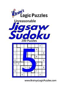Brainy's Logic Puzzles Unreasonable Jigsaw Sudoku #5