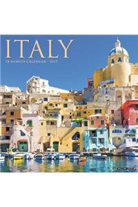 Italy 2019 Wall Calendar