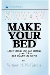 Summary of Make Your Bed