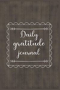 Daily Gratitude Journal