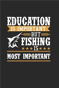 Education Is Important But Fishing Is Most Important