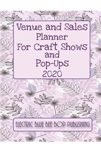 Venue and Sales Planner for Craft Shows and Pop-Ups