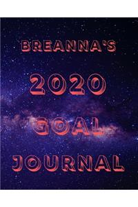 Breanna's 2020 Goal Book