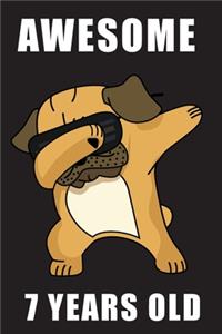 Awesome 7 Years Old Dabbing Pug
