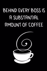Behind Every Boss Is A Substantial Amount of Coffee