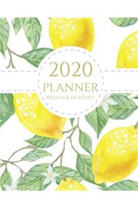 2020 Planner Weekly and Monthly