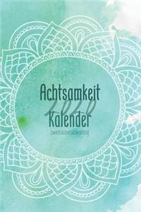 Achtsamkeit Kalender 2020 zweitausendzwanzig