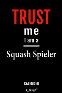 Kalender für Squash Spieler