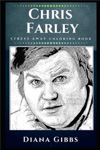 Chris Farley Stress Away Coloring Book
