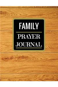 Family Prayer Journal: With Calendar 2018-2019, Daily Guide for prayer, praise and Thanks Workbook: size 8.5x11 Inches Extra Large Made In USA