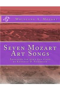 Seven Mozart Art Songs