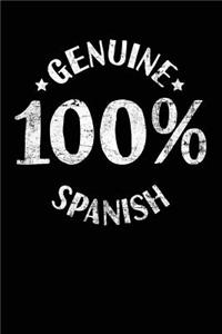 Genuine 100% Spanish