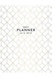 Weekly Planner Jul 18 - Dec 19