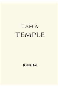 I Am a Temple Journal