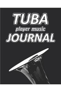 Tuba Player Music Journal