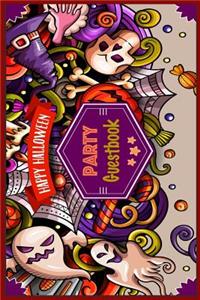 Happy Halloween Party Guestbook