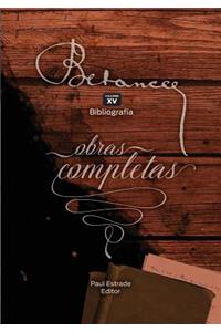 Ramon Emeterio Betances: Obras completas (Vol. XV): Bibliografia