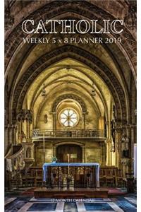 Catholic Weekly 5 x 8 Planner 2019