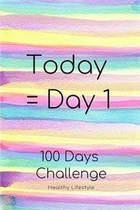 100 Days Weight Loss Journal Challenge for Beginners