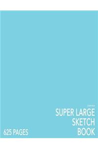 Clear Aqua Super Large Sketchbook