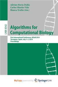 Algorithms for Computational Biology