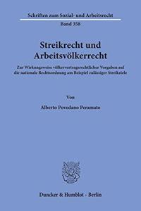 Streikrecht Und Arbeitsvolkerrecht