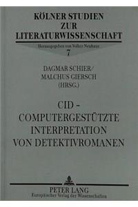 CID - Computergestuetzte Interpretation von Detektivromanen