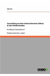 Counseling an einer internationalen Schule in den Niederlanden