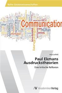 Paul Ekmans Ausdruckstheorien