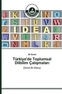 Türkiye'de Toplumsal Dilbilim Çalışmaları