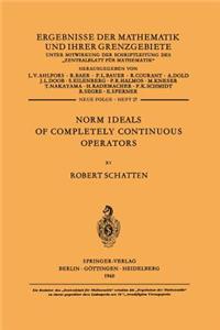 Norm Ideals of Completely Continuous Operators