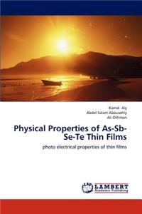 Physical Properties of As-Sb-Se-Te Thin Films