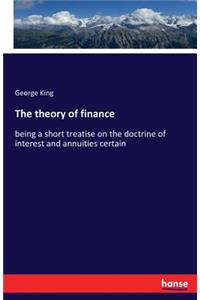 theory of finance