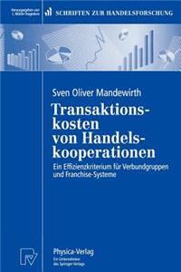 Transaktionskosten Von Handelskooperationen