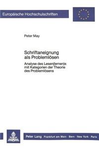 Schriftaneignung ALS Problemloesen
