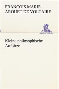 Kleine philosophische Aufsätze