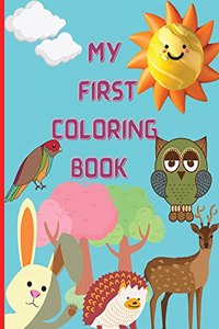 My First Coloring Book