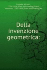 Della invenzione geometrica: